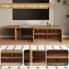 JVNOXK-(Expandable for 78.7- to 110-inch TVs) Modern TV Stand Entertainment Center with Storage Space Minimalist TV Stand for Living Room/Bedroom - 4 of 4