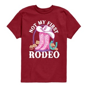 Boys' - Barbie - Not My First Rodeo Barbie Short Sleeve Graphic T-Shirt - 1 of 3