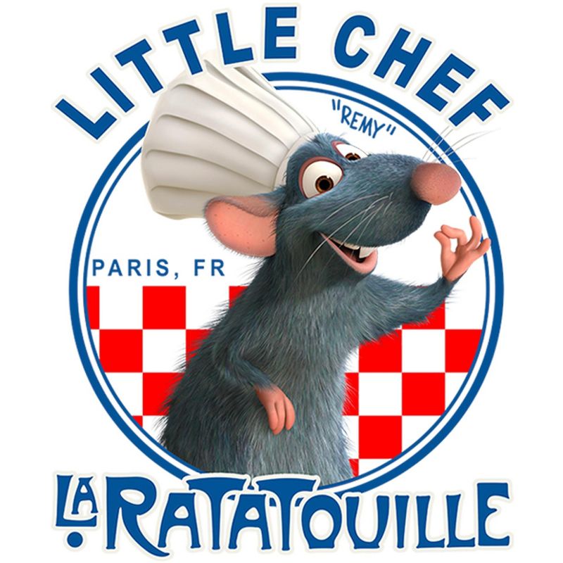 Men's Ratatouille Little Chef Remy Circle Long Sleeve Shirt, 2 of 5