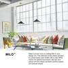 Lark Milo 1 - Light Pendant in  Lacquered Brass/Matte Navy - 2 of 4