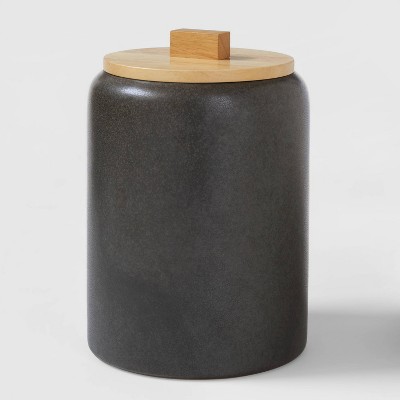 Stoneware Flour Canister with Wood … curated on LTK