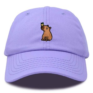 Dalix Capybara Cap Embroidered Dad Baseball Hat Cotton Adjustable Womens - 1 of 4