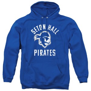 Seton Hall University Official Pirates Logo Adult Pull-Over Hoodie - 1 of 4