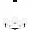 Quoizel Lighting Gallagher 5 - Light Chandelier in  Matte Black - 4 of 4