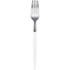 Exquisite Plastic Silverware Two Toned Plastic Disposable Cutlery- 120 Count Disposable Plastic Utensils - 2 of 4