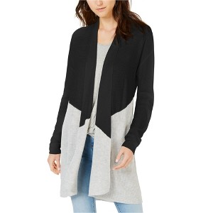 I.N.C International Concepts Womens Completer Cardigan Sweater, Black, XX-Large - 1 of 1