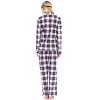 Women's Three-Piece Pajama Set - White Mark - 3 of 3