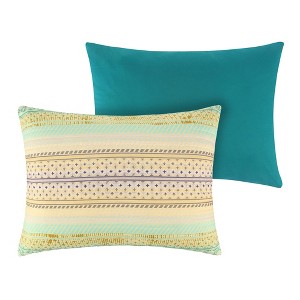 Greenland Home Fashions Aurora GL-2107BS Standard Pillow Sham, 20x26Inch - 1 of 2