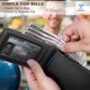 Generic Men Wallet,Slim Wallet Card Case With Magnetic Billfold Flip,Pop-up Access - 4 of 4