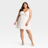 Women's Embroidered Crepe Mini A-Line Dress - Wild Fable™ - 3 of 4