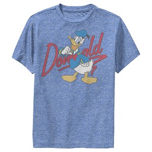 Boy's Disney Donald Duck Signature Performance Tee - 1 of 4