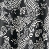 Collections Etc Stylish Paisley Print Stretch Knit Full-Sweep Skirt - 4 of 4
