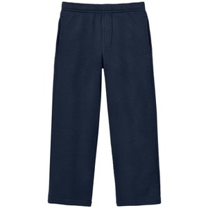 City Threads USA-Made 100% Cotton Fleece Soft Lightweight Straight Leg Pocket Pant for Boys - 1 of 4