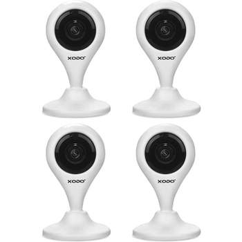 XODO WiFi 1080p HD Indoor Security Camera Baby Monitor, E4 (4 Pack)