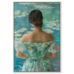 Art Remedy Water Lilies Dress Fashion and Glam Wall Art Framed - 1 of 4