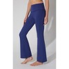 Yogalicious Womens Lux Florence Fold Over Flare Leg Pant - 2 of 3