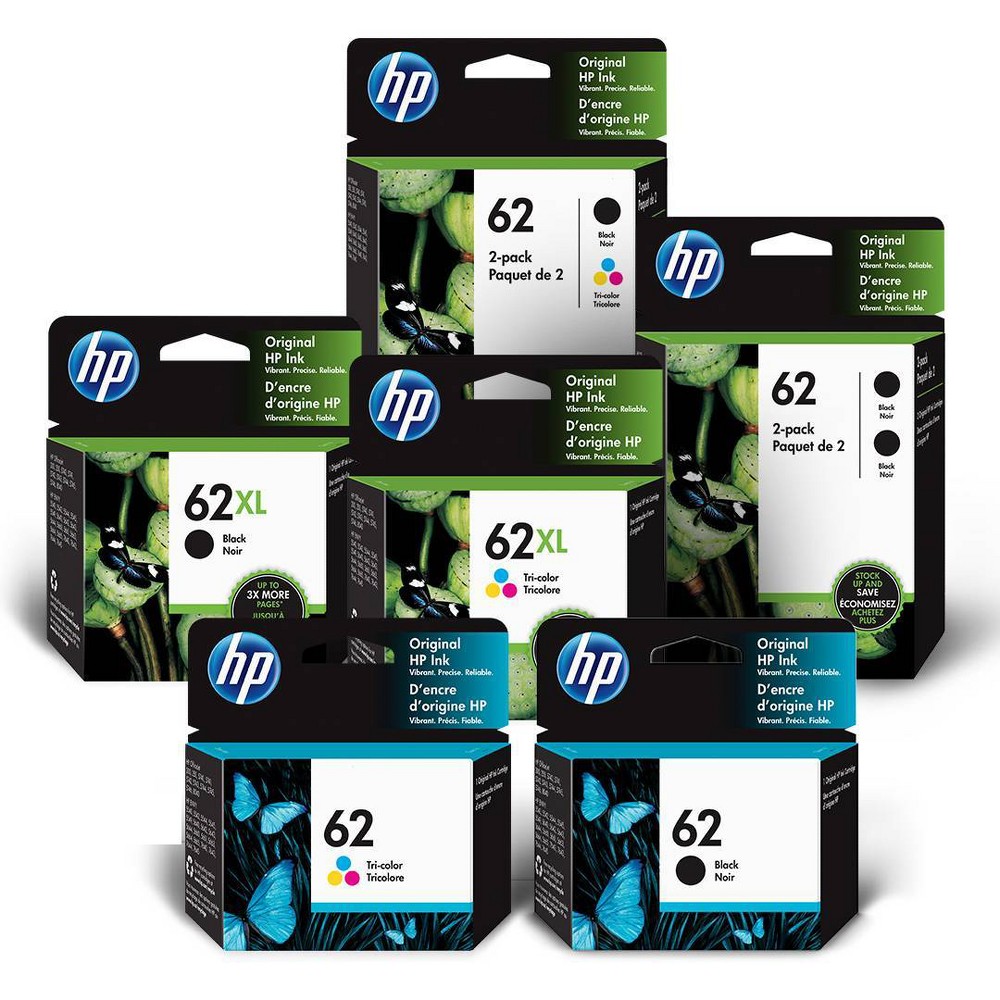 HP 62 Ink Series - Black Ink Cartridge