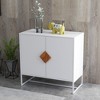 NicBex Modern Design Bedroom White Dressers,Chest of Drawers for Bedroom,Entryway,Wooden Dresser Chest - 2 of 4