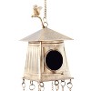29" x 7" Rustic Metal Butterfly Birdhouse Windchime Gold - Olivia & May - image 4 of 4