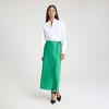 Women's Textured Satin Side-Tie Skirt - A New Day™ - 2 of 4