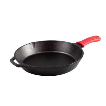  Lodge Seasoned Cast Iron Skillet - 12 Inch Ergonomic Frying Pan  with Assist Handle, black: Cast Iron Skillet: Home & Kitchen
