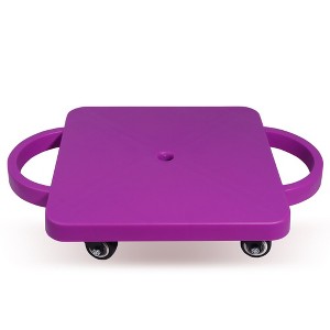GSE Floor Scooter Board Set of 6, with Handles, Sitting Scooter for Kids Indoor Play, Fun Scoot Board - 1 of 4