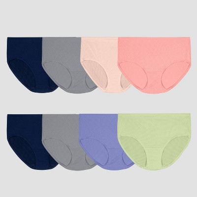 Fruit of the Loom Women's 6+1 Bonus Pack Seamless Low-Rise Briefs - Colors  May Vary 5