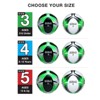 Xcello Sports Soccer Ball S3 Asst. (Black/Green/Silver, White/Green/Silver) w/ Pump (Pack of 12) - 4 of 4