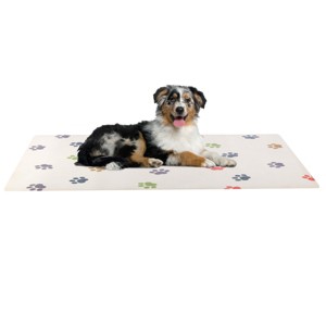 Dog Mat Large and XL, Paw Prints - 1 of 4