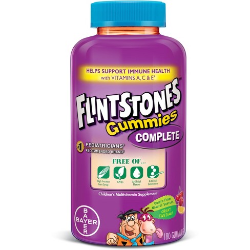 Flintstones Children's Complete Multivitamin Gummie : Target