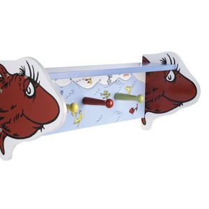 Dr. Seuss One Fish Two Fish Shelf with Pegs