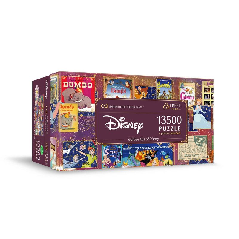 Trefl Disney Golden Age of Disney 13500pc Puzzle, 1 of 6