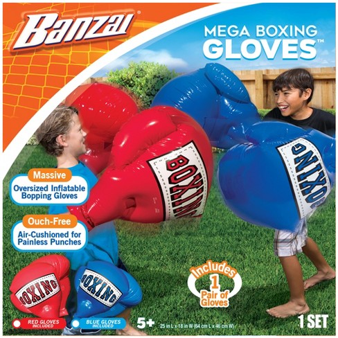 Banzai Kids Inflatable Mega Boxing Gloves 1 Pair Colors Vary red blue Target