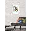 Trends International NFL Los Angeles Chargers - Drip Helmet 20 Framed Wall Poster Prints - 2 of 4