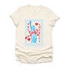 Simply Sage Market She Loves America Checkered Short Sleeve Tee - 2 of 4
