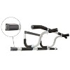 Ultimate Body Press PLB-XL Stable Heavy Duty Home Gym Exercise Fitness Equipment Elevated Doorway Pull Up Bar with Foam Pads and 3 Grips, White/Black - image 2 of 4