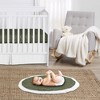 Sweet Jojo Designs Boy or Girl Gender Neutral Unisex Baby Tummy Time Playmat Woodland Arrow Green and White - 2 of 4