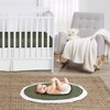 Sweet Jojo Designs Boy or Girl Gender Neutral Unisex Baby Tummy Time Playmat Woodland Arrow Green and White - image 2 of 4