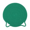Unique Bargains Single Cat-Ear Shape Heat Resistant Trivet Mat Cotton 9.45"x9.45"x0.31" - 3 of 3