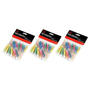 Chef Craft 24pc Party Umbrella Picks - Great for Cocktail Drinks & Appetizers - 1 of 2