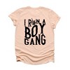 Simply Sage Market I Run A Boy Gang Front And Back Short Sleeve Tee - 2 of 4