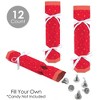 Big Dot of Happiness Red Confetti Stars - No Snap Simple Party Table Favors - DIY Cracker Boxes - Set of 12 - 3 of 4
