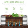 Best Choice Products 4x2x2ft Outdoor Metal Raised Garden Bed, Planter Box for Vegetables, Flowers - 3 of 4