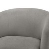 Swivel Polyester/Nylon Fabric Barrel Chair with Pocket Coil Seat and 360-Degree Swivel for Living Room - 4 of 4