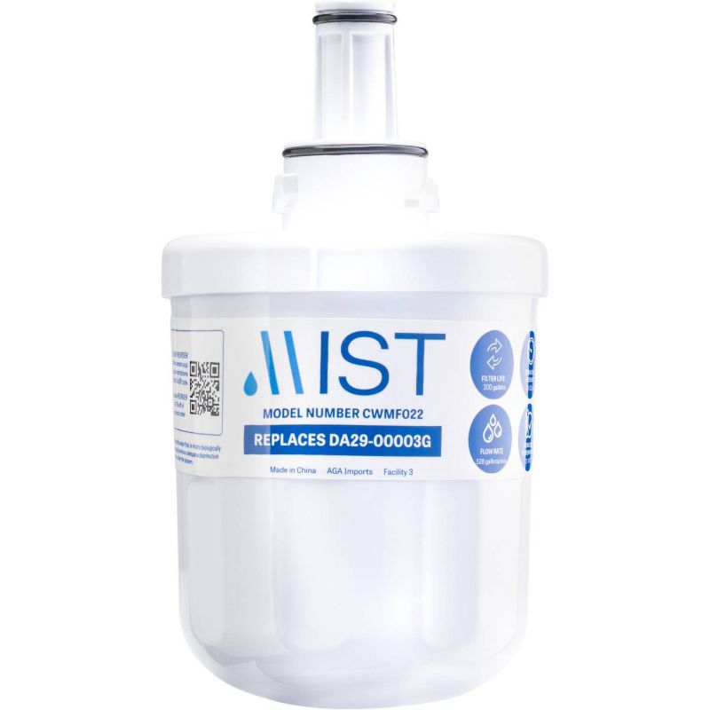 Mist Aqua-Pure Plus Replacement for Samsung DA29-00003G, DA29-00003F, DA29-00003B Refrigerator Water Filter (2pk), 3 of 6