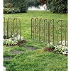 Plow & Hearth Montebello Iron Garden Fencing with Gate - 2 of 4