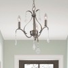 Livex Lighting Caterina 3 - Light Chandelier in  Brushed Nickel - 3 of 4