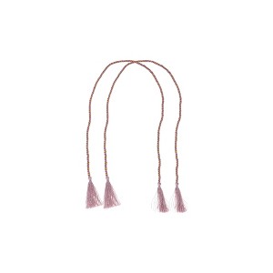 Unique Bargains Three-Sided Tassel Curtain Tie Polyester 2 Pcs - 1 of 4