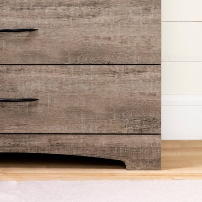 Step One 5 Drawer Chest Weathered Oak - South Shore