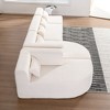NicBex Modular 143.7" L Shape Sectional Sofa Sleeper Couch Set with 5 Pillows for Living Room - 4 of 4